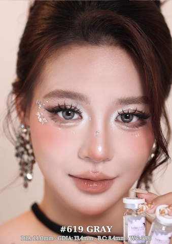 (THƯỜNG) 619 GRAY - size nhỏ