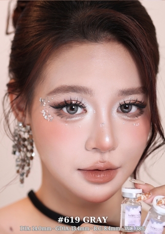 (THƯỜNG) 619 GRAY - size nhỏ