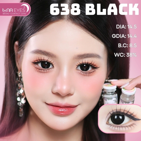 (HOT) 638 BLACK - size to