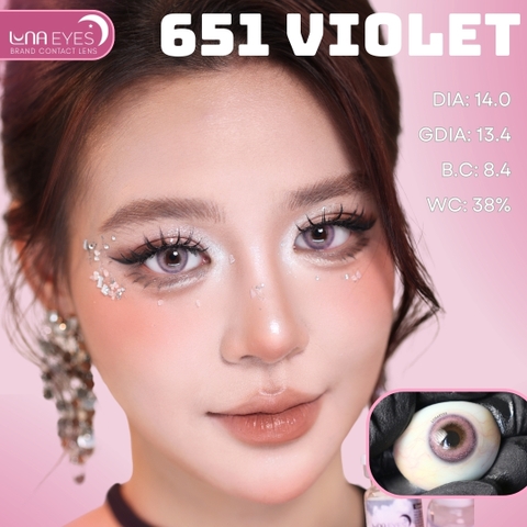 651 VIOLET - size nhỏ