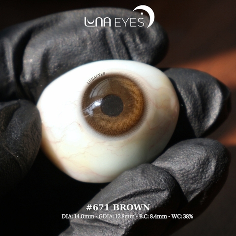 671 BROWN - size nhỏ