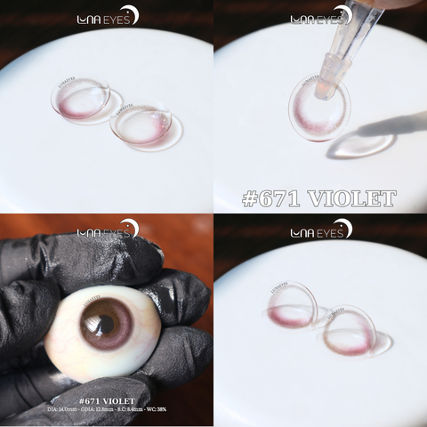 671 VIOLET - size nhỏ