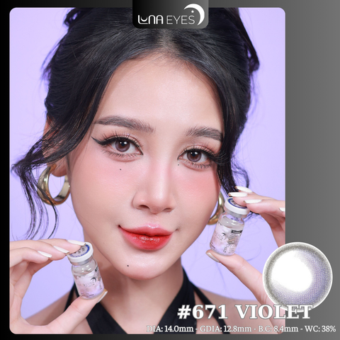 671 VIOLET - size nhỏ