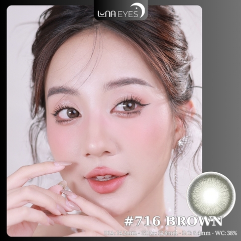 716 BROWN - size vừa