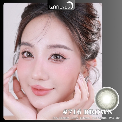 716 BROWN - size vừa