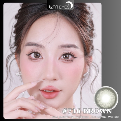 716 BROWN - size vừa