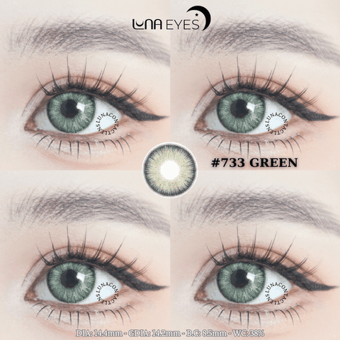 733 GREEN - size to