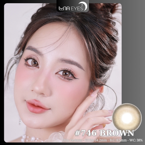 (HOT) 746 BROWN - size to