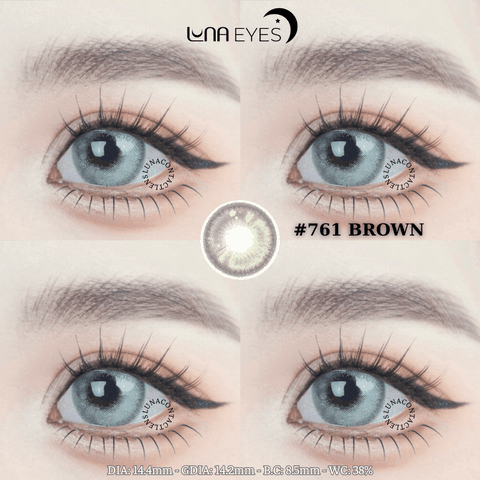 761 BROWN - size to