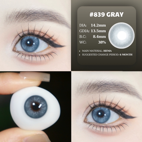 (HOT) 839 GRAY - size vừa