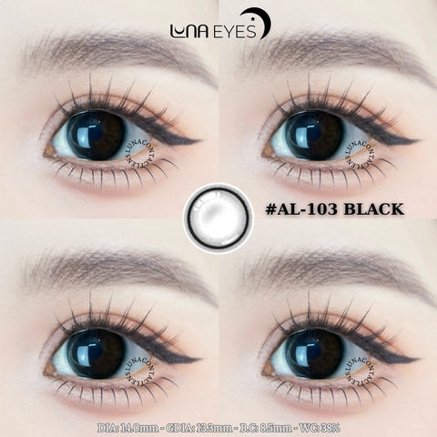 (THƯỜNG) AL-103 BLACK - size nhỏ