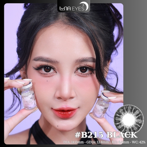 (THƯỜNG) B215 BLACK - size nhỏ