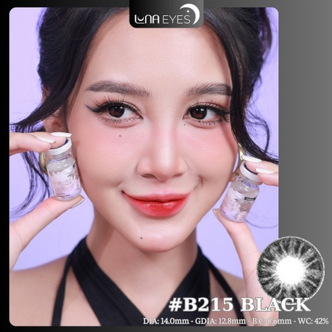 (THƯỜNG) B215 BLACK - size nhỏ