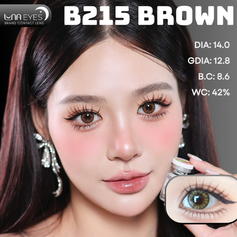 (XẢ) B215 BROWN - size nhỏ