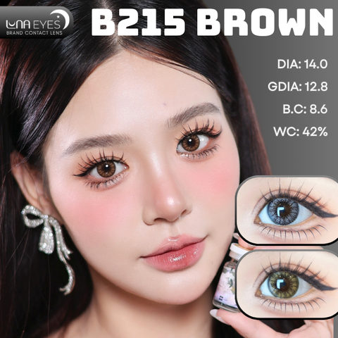 (XẢ) B215 BROWN - size nhỏ
