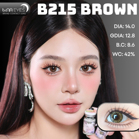 (XẢ) B215 BROWN - size nhỏ