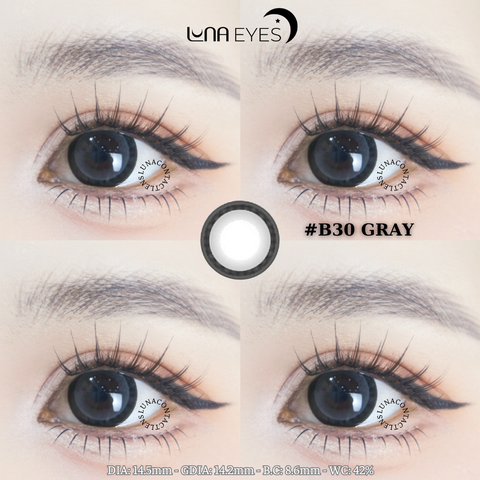 B30 Gray - size to