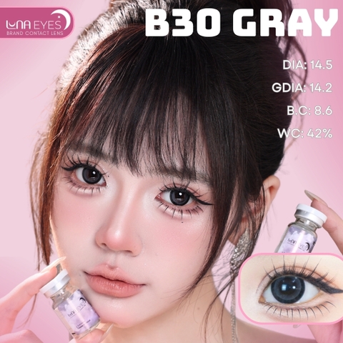 (HOT) B30 Gray - size to