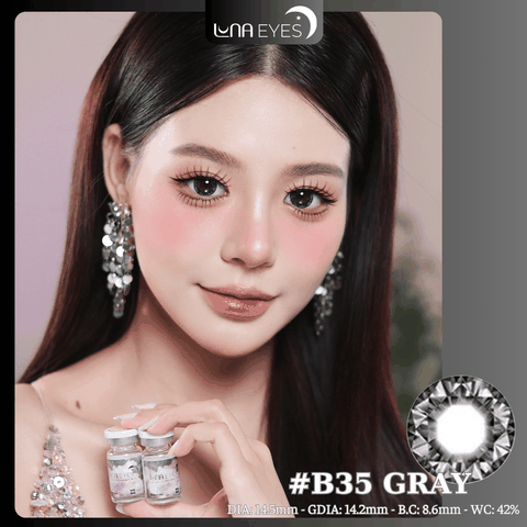 B35 Gray - size to