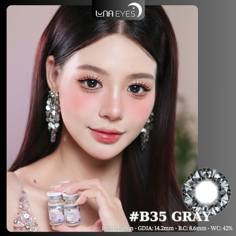 (THƯỜNG) B35 Gray - size to