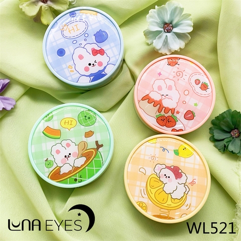 KHAY GƯƠNG CARO HỘP TRÒN  + dụng cụ đeo lens