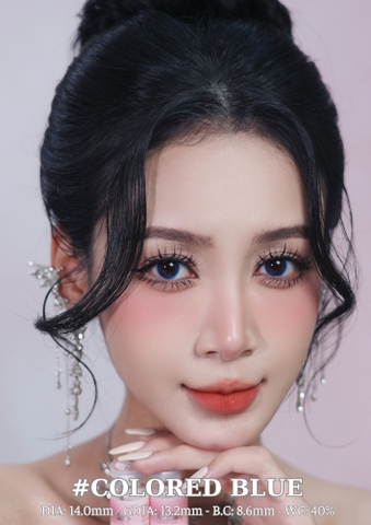 COLORED BLUE - size vừa