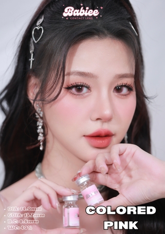 COLORED PINK - size vừa