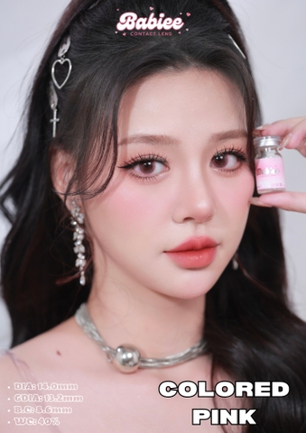 COLORED PINK - size vừa