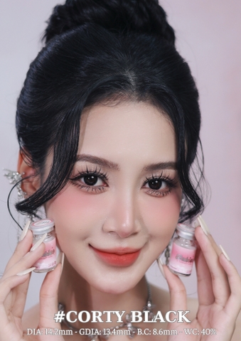 CORTY BLACK - size nhỏ