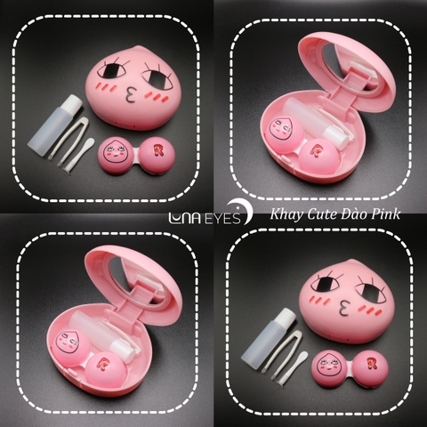 Khay Gương Hình Thú Cute + dụng cụ đeo