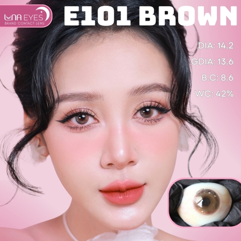 (THƯỜNG) E101 BROWN - size vừa