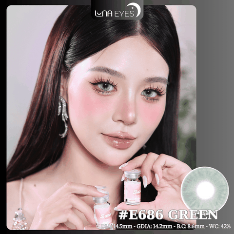 E686 GREEN - size to