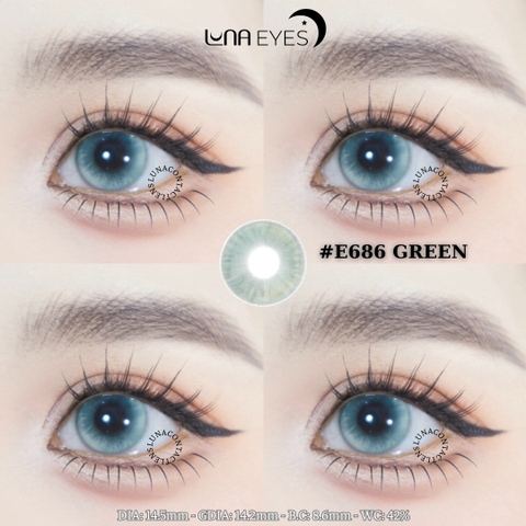 (HOT) E686 GREEN - size to
