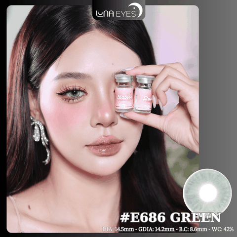 E686 GREEN - size to