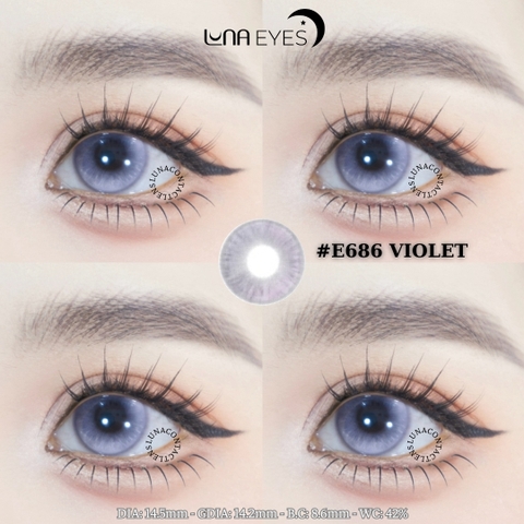 (HOT) E686 VIOLET - size to