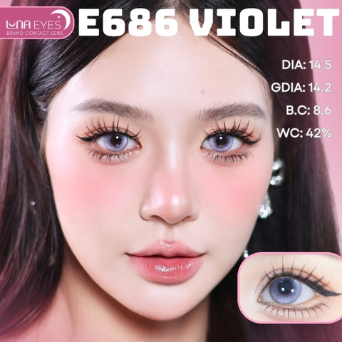 (HOT) E686 VIOLET - size to