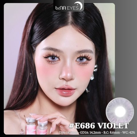 (HOT) E686 VIOLET - size to