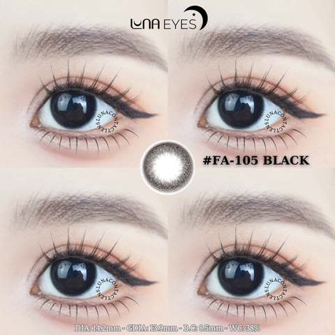 (HOT) FA-105 BLACK - size vừa