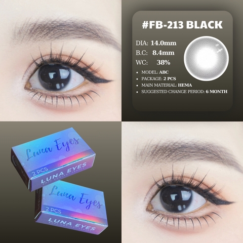 PP FB-213 BLACK - size nhỏ 08/2029