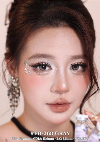 (THƯỜNG) FB-268 GRAY (ROSE) - size vừa