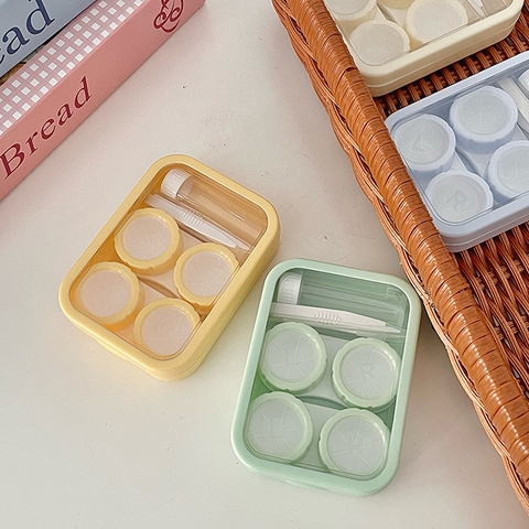 KHAY ĐỰNG 2 ĐÔI LENS + dụng cụ đeo