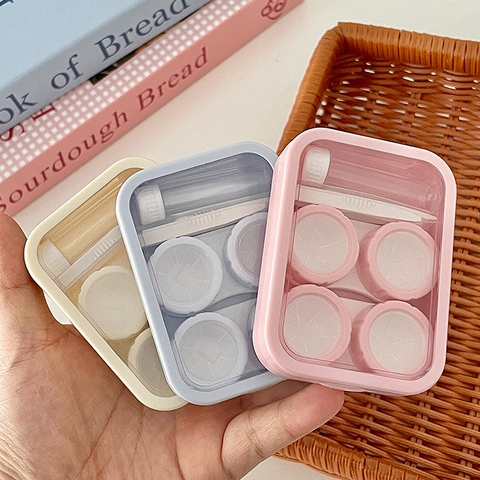 KHAY ĐỰNG 2 ĐÔI LENS + dụng cụ đeo