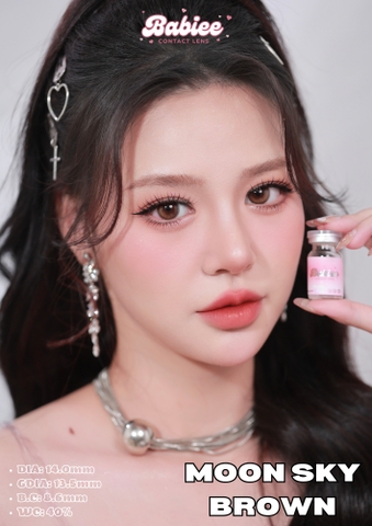 MOON SKY BROWN - size to