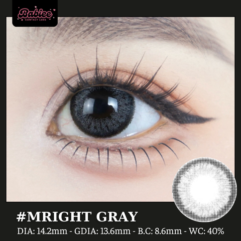 (XẢ/BABIEE) MRIGHT GRAY - size vừa