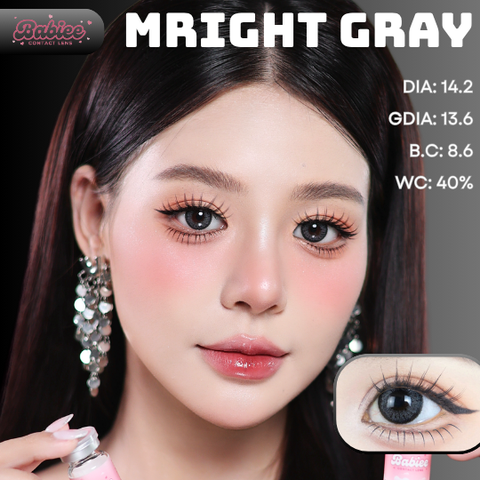 (XẢ/BABIEE) MRIGHT GRAY - size vừa