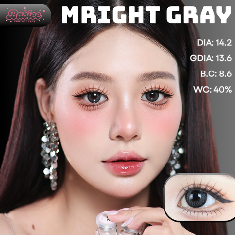 (XẢ/BABIEE) MRIGHT GRAY - size vừa