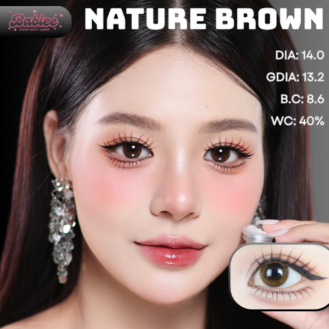 (XẢ/BABIEE) NATURE BROWN - size nhỏ