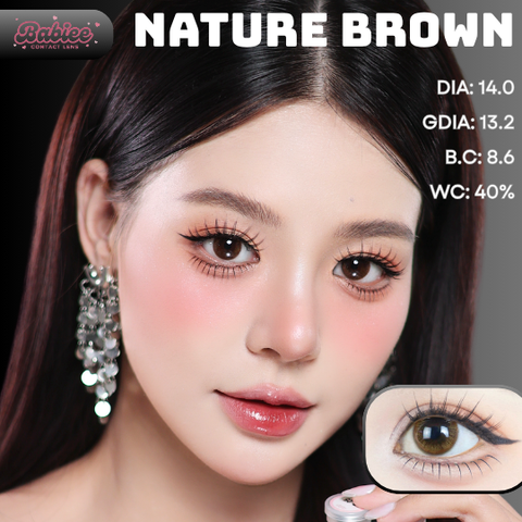 (XẢ/BABIEE) NATURE BROWN - size nhỏ