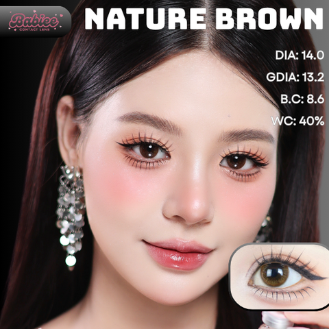 (XẢ/BABIEE) NATURE BROWN - size nhỏ