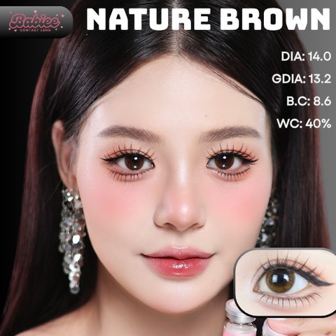 (XẢ/BABIEE) NATURE BROWN - size nhỏ